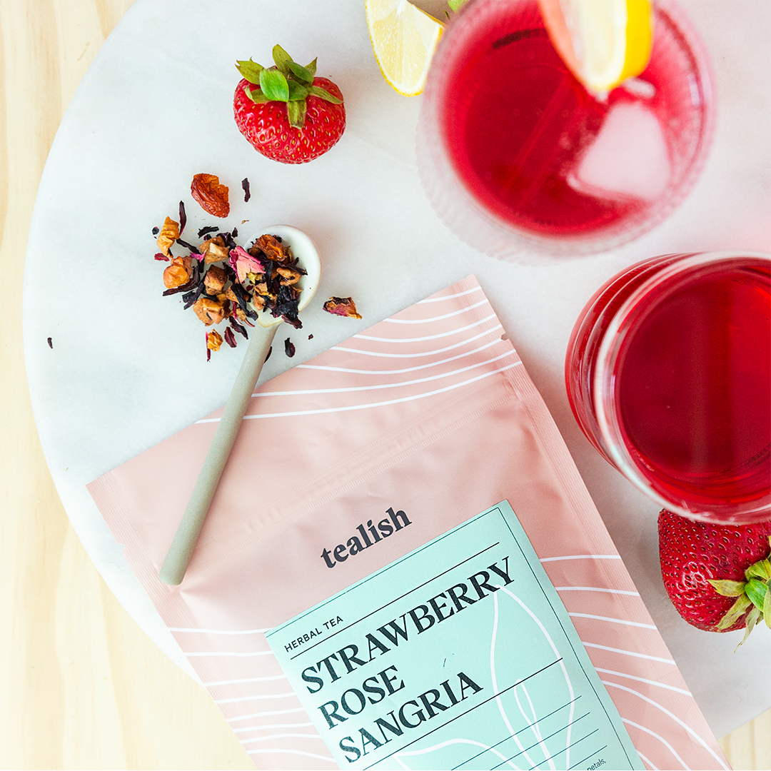Strawberry Rose Sangria