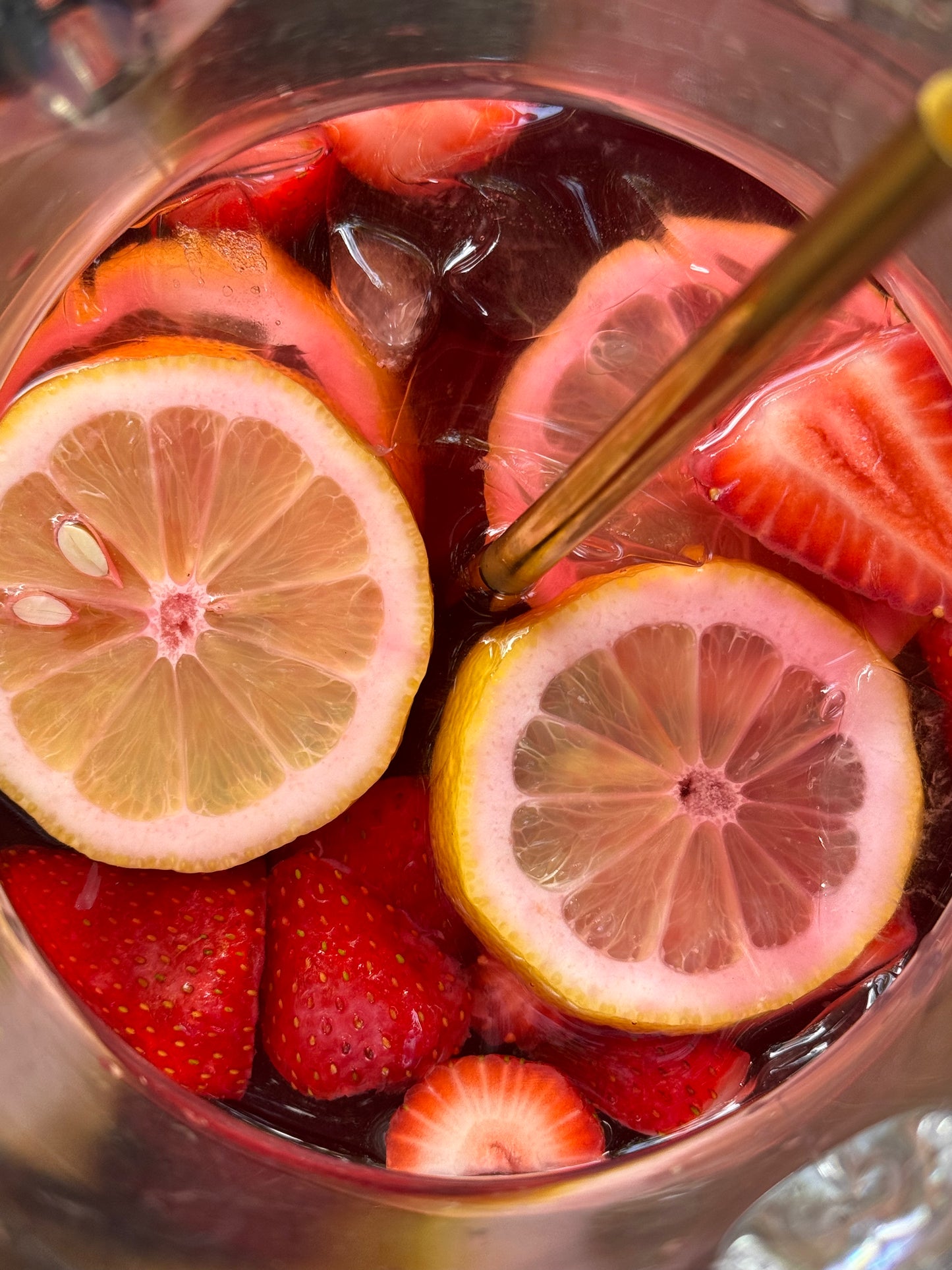 Strawberry Rose Sangria