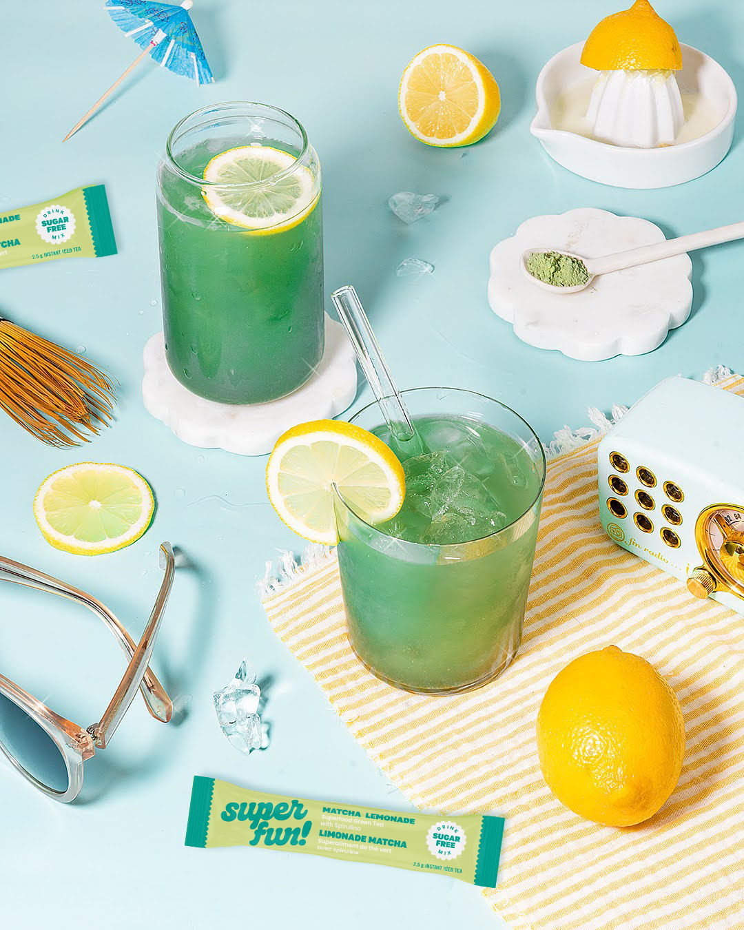 Superfun! Matcha Lemonade